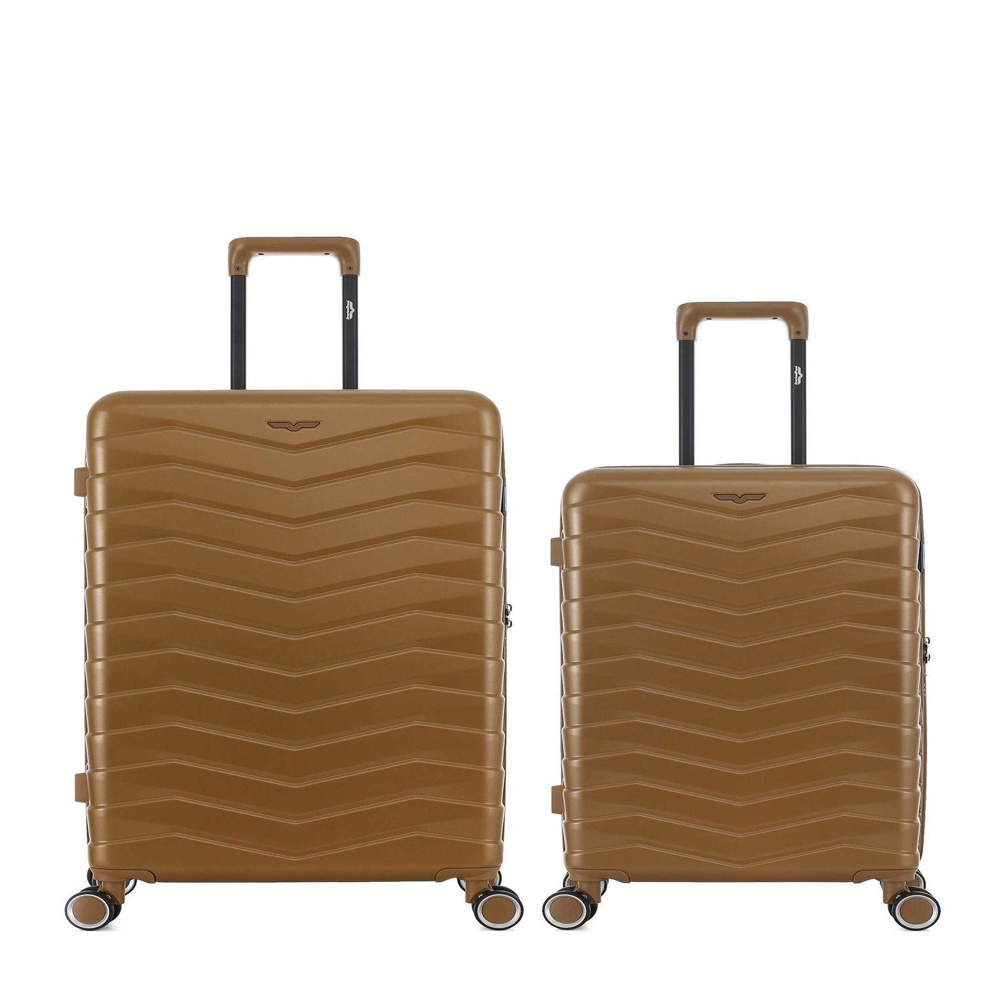 AMERICAN TRAVEL Lot de 2 Valises Rigides Grand Format et Taille Moyenne SEATTLE