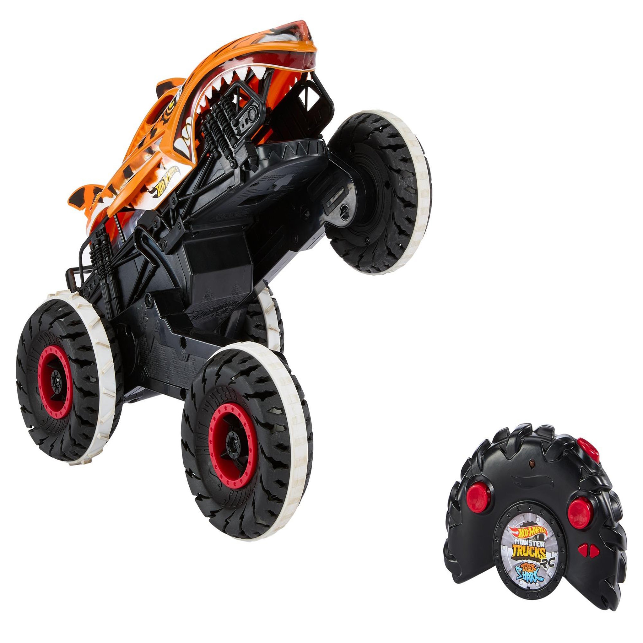Voir la diapositive 3 : HOT WHEELS L'inarrêtable Tiger Shark RC 