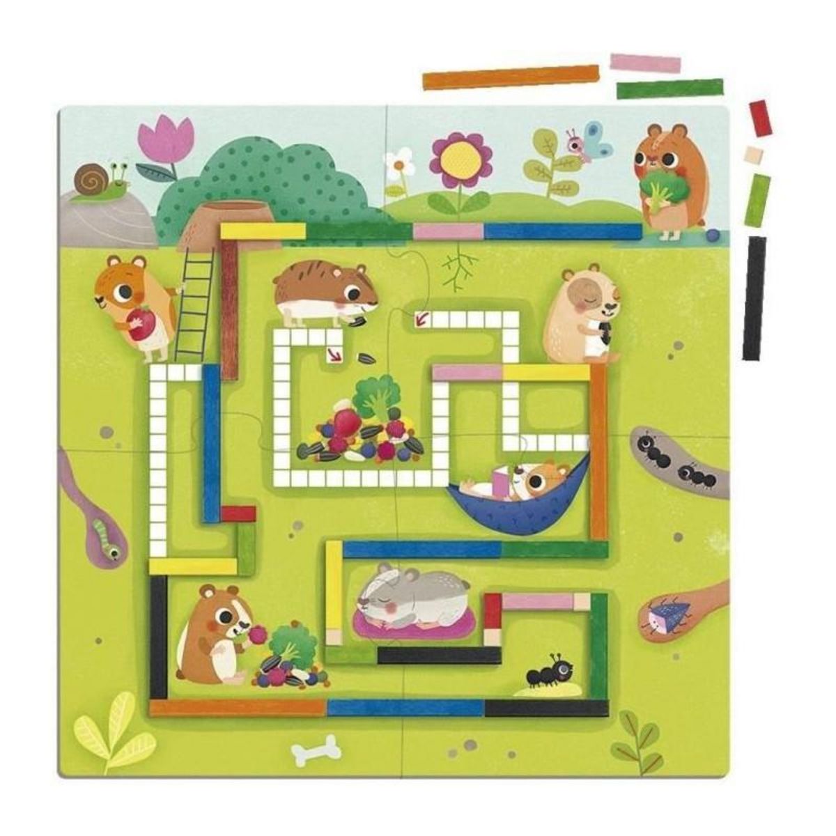 Goula Jeu éducatif - GOULA - 1-10 Maths - Aide les hamsters a constituer leurs provisions pour l'hiver