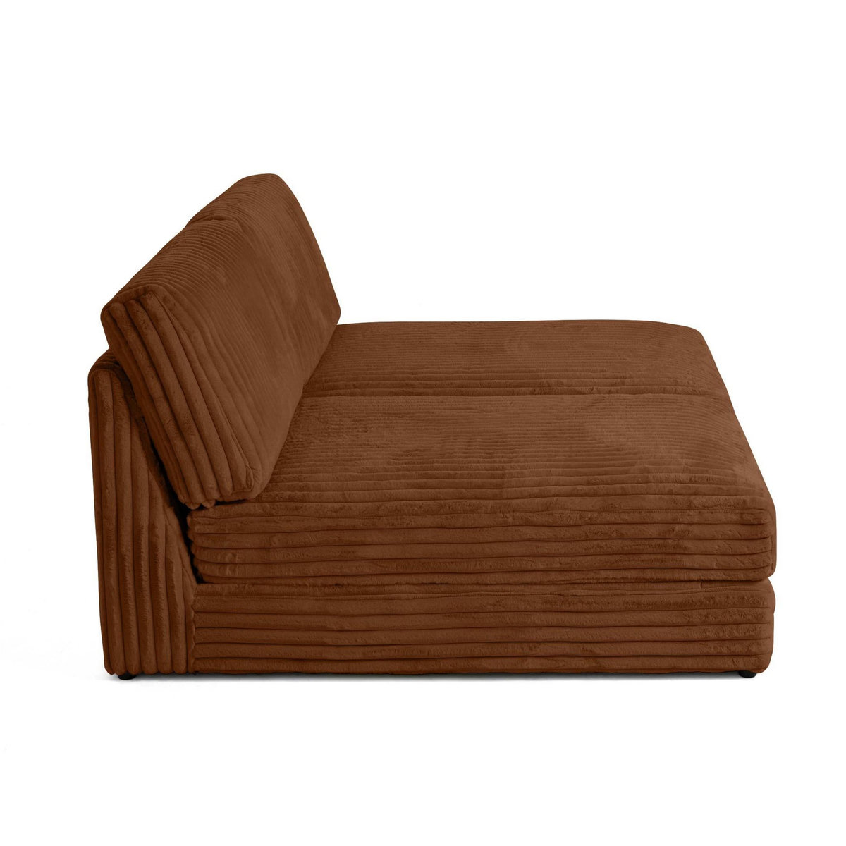 LISA DESIGN Jasper - canapé modulable 3 places - en fausse fourrure côtelée