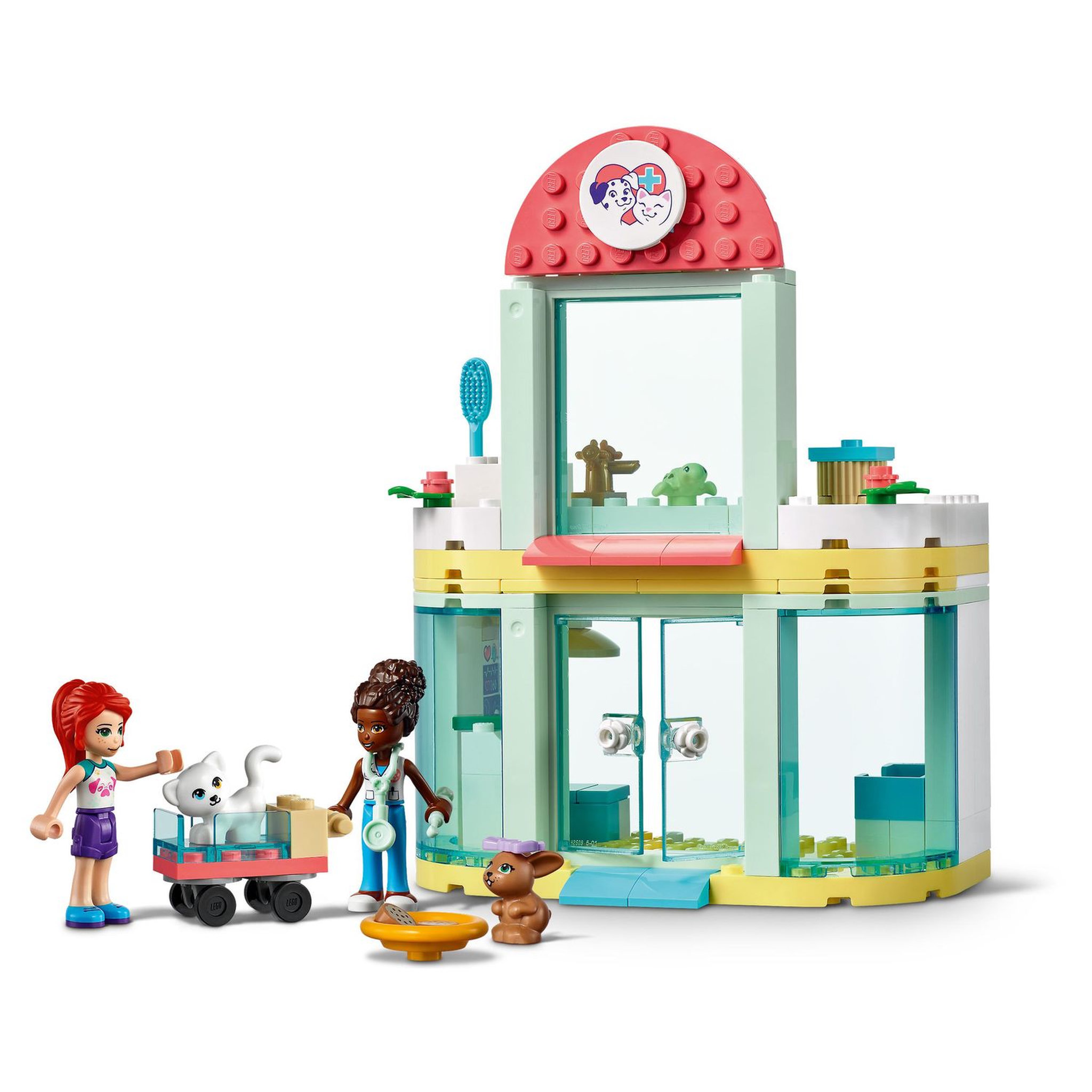 Voir la diapositive 4 : LEGO Friends 41695 La Clinique Vétérinaire, Jouet pour Enfants +4 ans, Figurines Animaux