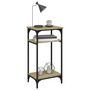 Voir la diapositive 4 : VIDAXL Table d appoint Chêne sonoma 40x30x75 cm Bois d ingénierie