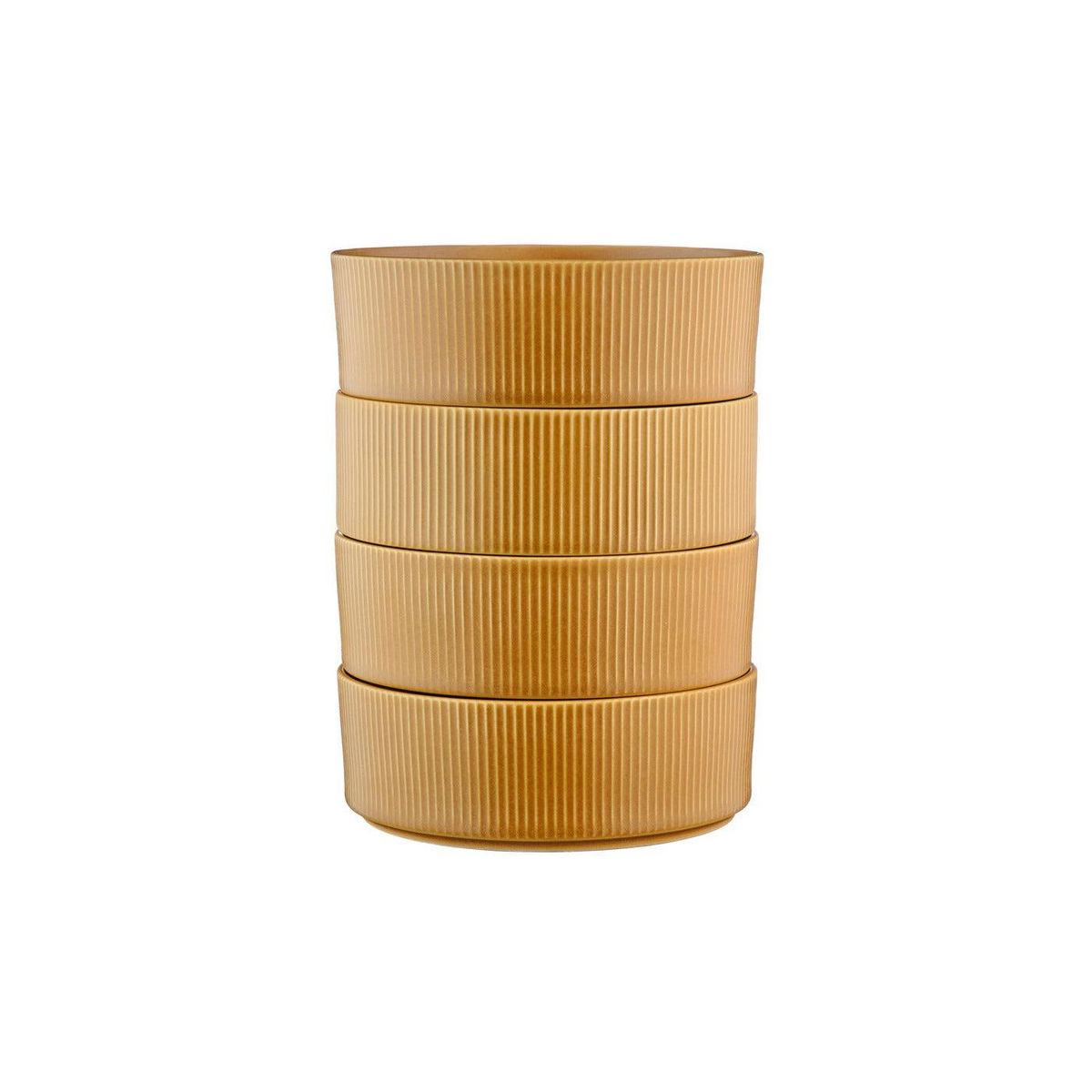 BJORN Bol SCANDI Ø16,5cm - 4 pièces - Ocre