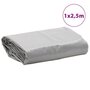 Voir la diapositive 6 : VIDAXL Bache gris 1x2,5 m 650 g/m²