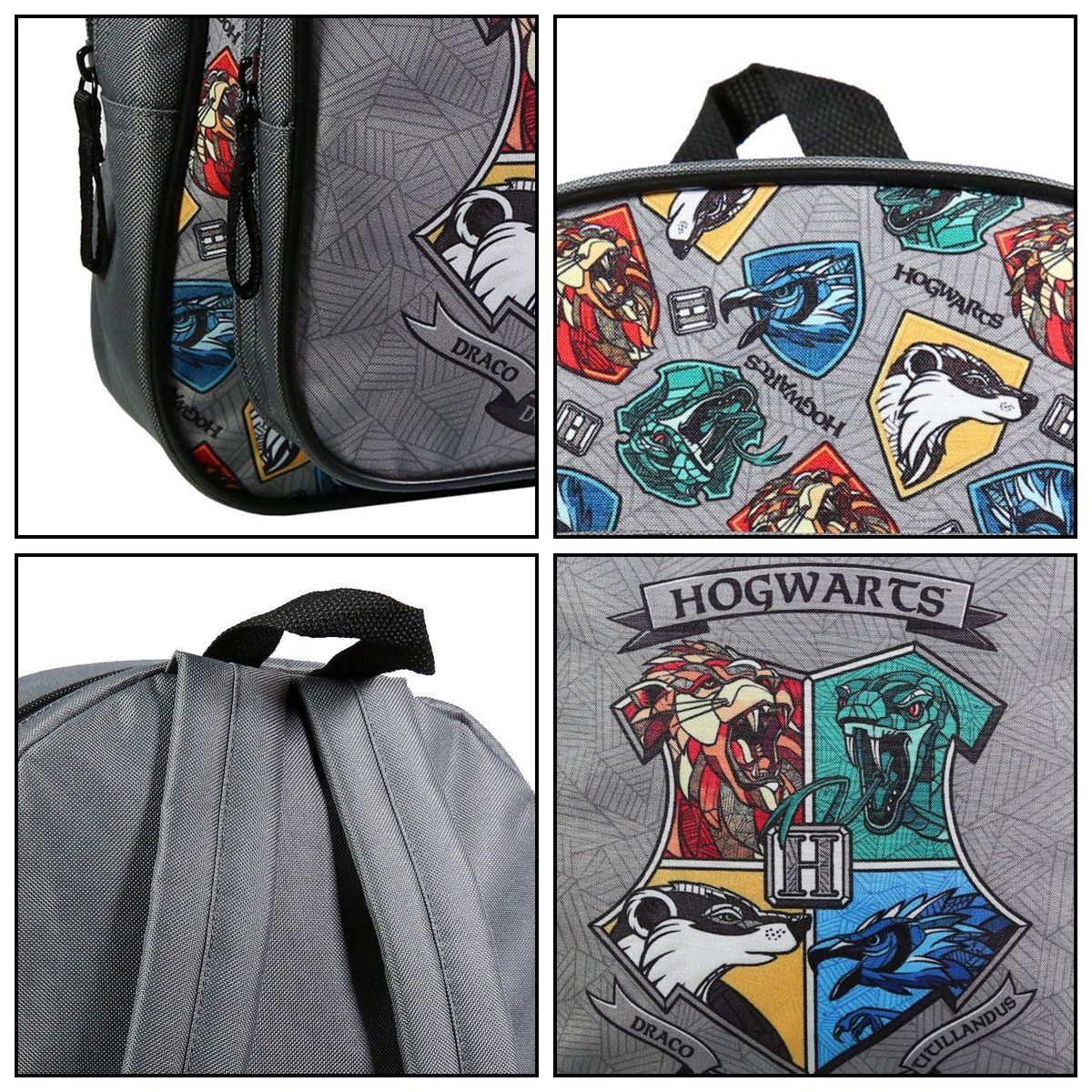Bagtrotter BAGTROTTER Sac à dos 31 cm avec poche maternelle Harry Potter Gris
