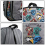 Voir la diapositive 6 : Bagtrotter BAGTROTTER Sac à dos 31 cm avec poche maternelle Harry Potter Gris