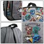 Voir la diapositive 6 : Bagtrotter BAGTROTTER Sac à dos 31 cm avec poche maternelle Harry Potter Gris