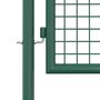 Voir la diapositive 5 : VIDAXL Portail de cloture acier 100x200 cm vert