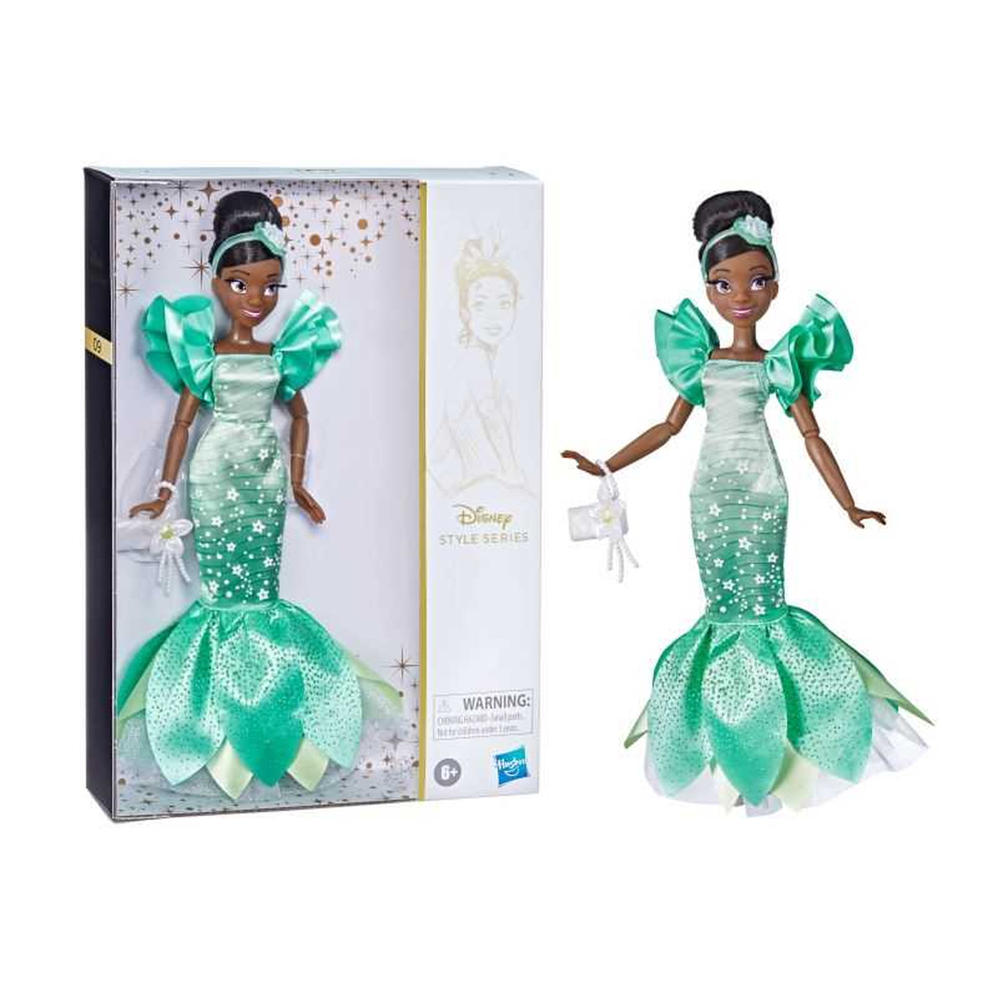 Voir la diapositive 1 : HASBRO Poupée Tiana 30 cm Princesse Disney Style series