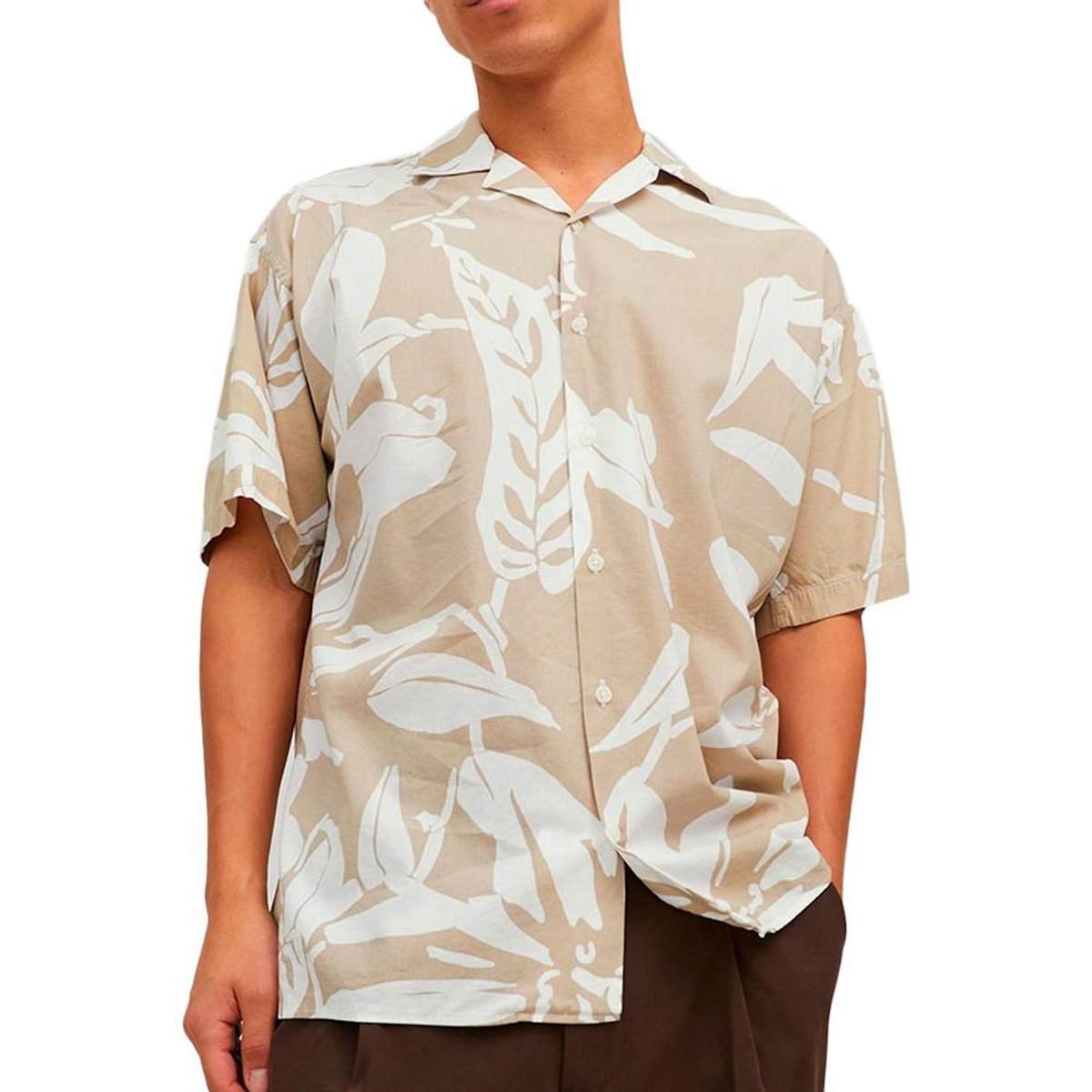 Jack & Jones Chemisette Blanche/ Garçon Jack & Jones Tropic