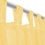 Voir la diapositive 5 : VIDAXL Rideau occultant 2 pcs Voile 140 x 175 cm Jaune