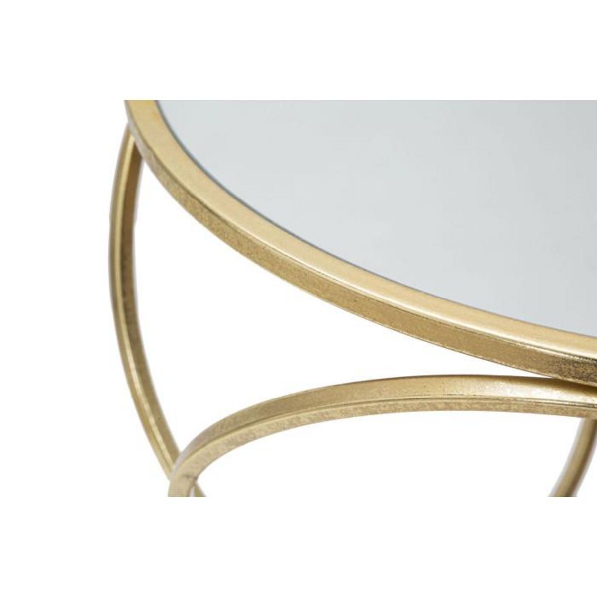 Paris Prix Table d'Appoint Design  Circle  61cm Or