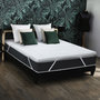 Voir la diapositive 2 : IDLITERIE Surmatelas déhoussable Duo Latex + Mémoire de forme