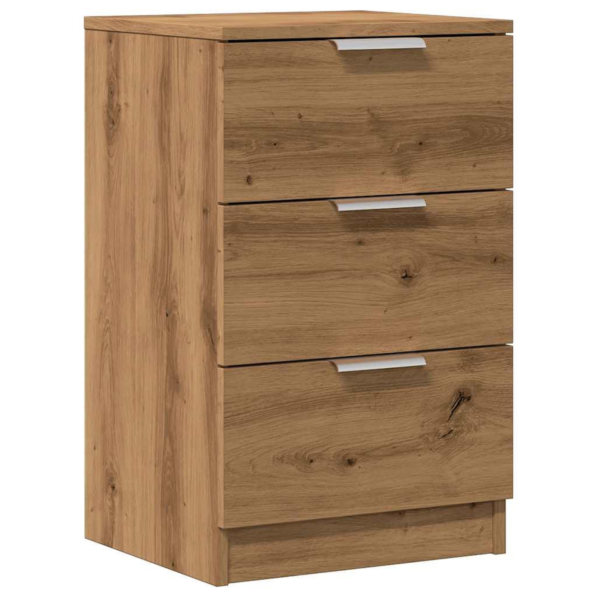 Voir la diapositive 2 : VIDAXL Table de chevet chene artisanal 40x36x65 cm bois d'ingenierie