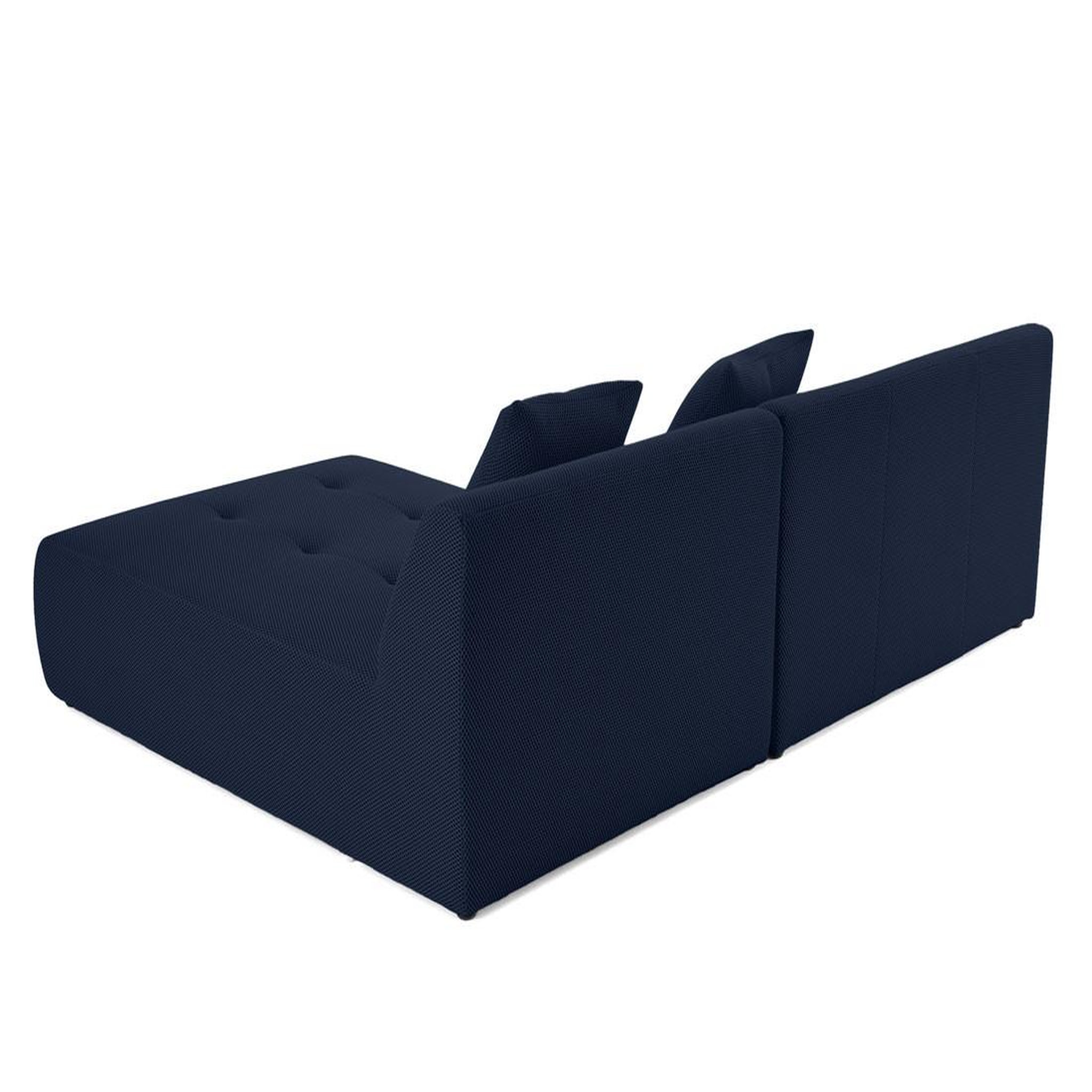 Voir la diapositive 5 : LISA DESIGN Onyx - canapé modulable d'angle réversible 4 places - en tissu mailles 3d