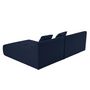 Voir la diapositive 5 : LISA DESIGN Onyx - canapé modulable d'angle réversible 4 places - en tissu mailles 3d