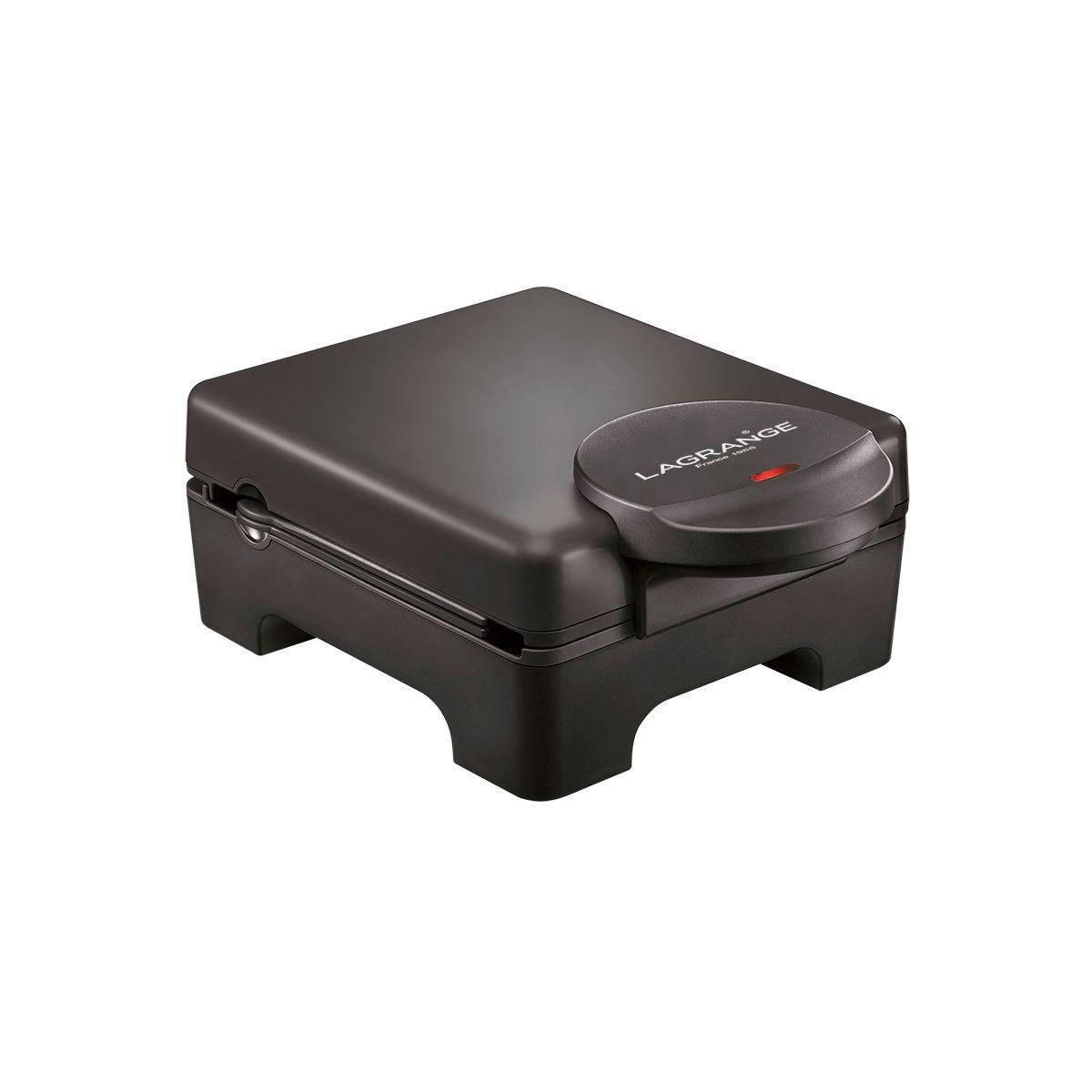 LAGRANGE Gaufrier, croque monsieur Tarti Gaufres noir maxi