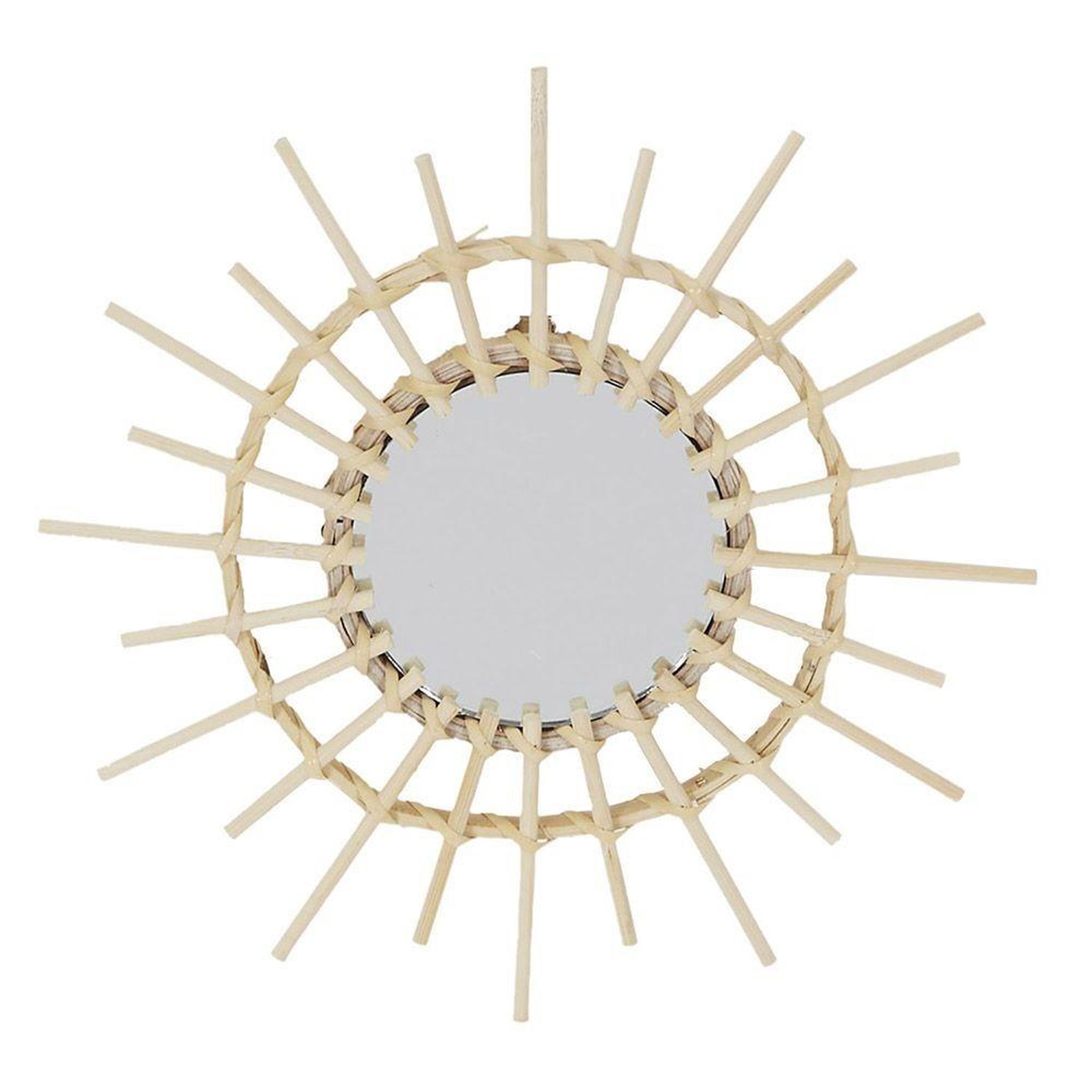 Voir la diapositive 3 : The Home Deco Factory Lot de 3 miroirs rotin D28