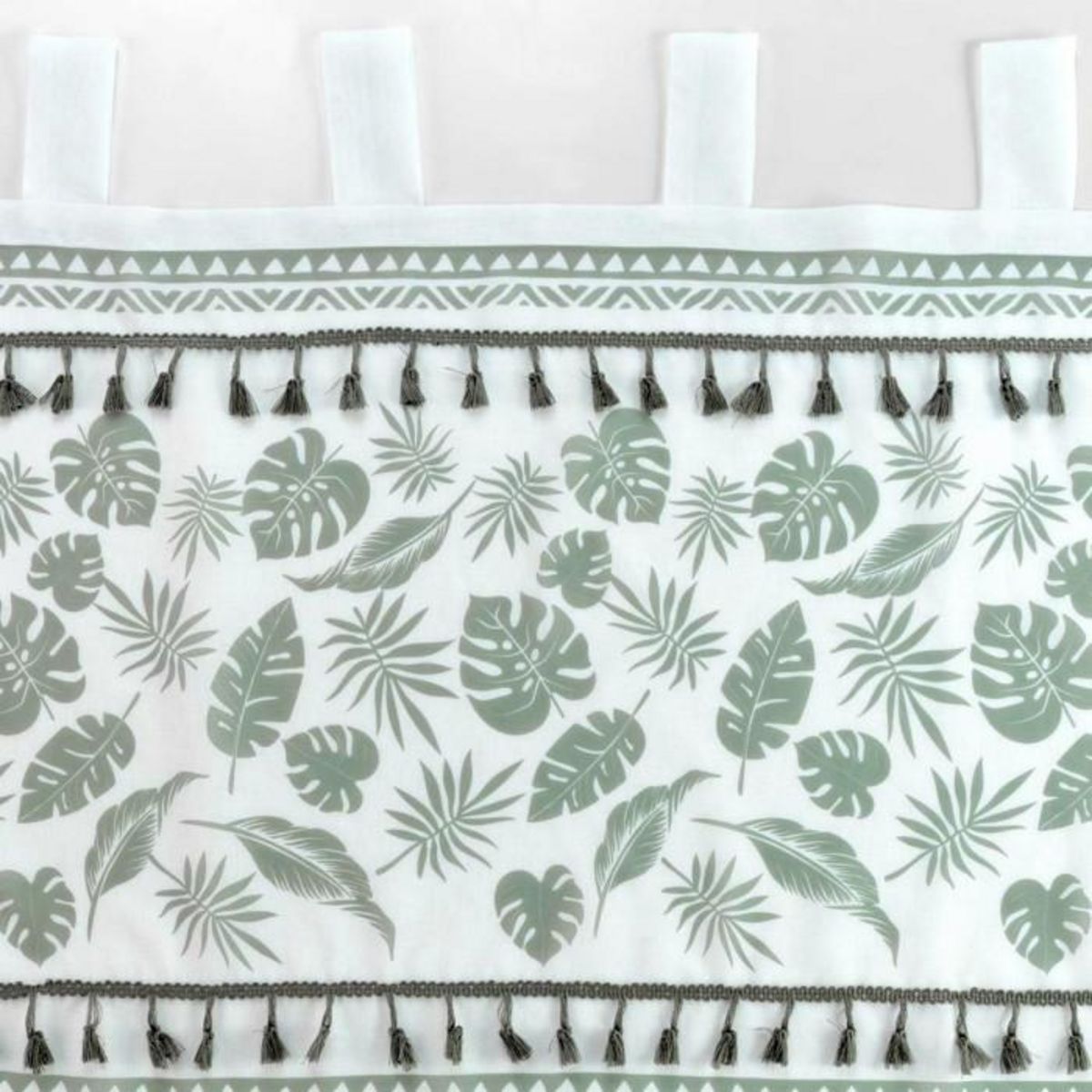 Paris Prix Rideau Voilage à Passants  Milagreen  140x280cm Blanc