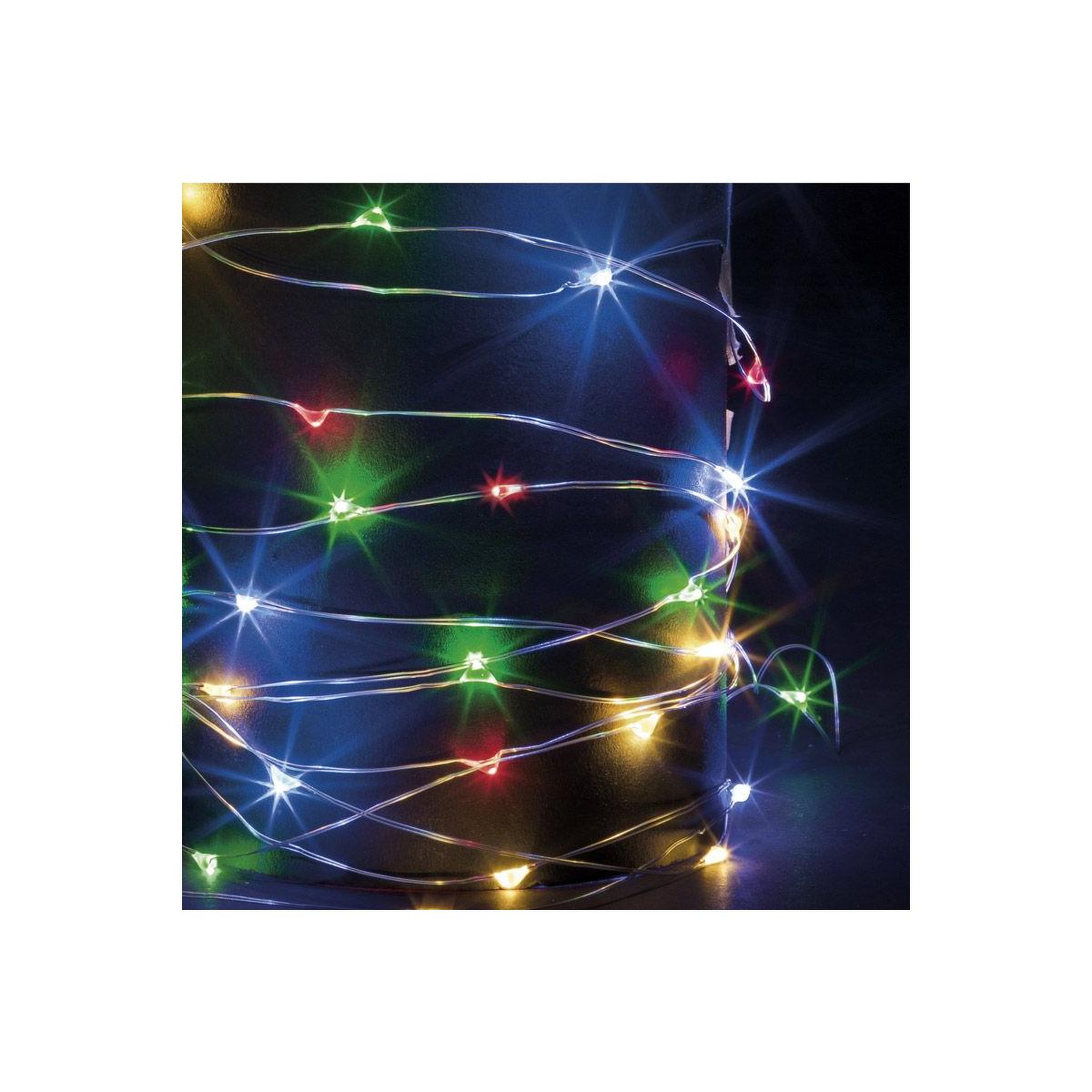 FEERIC LIGHT & CHRISTMAS Guirlande de noël  coper iii  10m multicolore