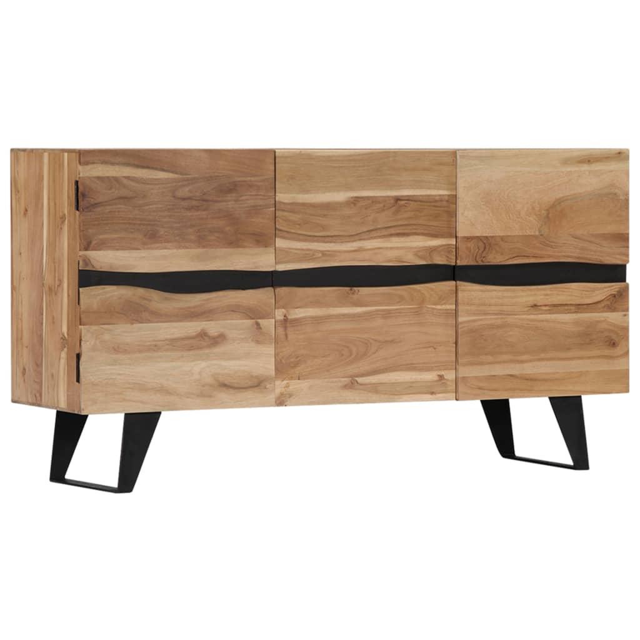 Voir la diapositive 1 : VIDAXL Buffet 150x40x79 cm Bois d'acacia massif