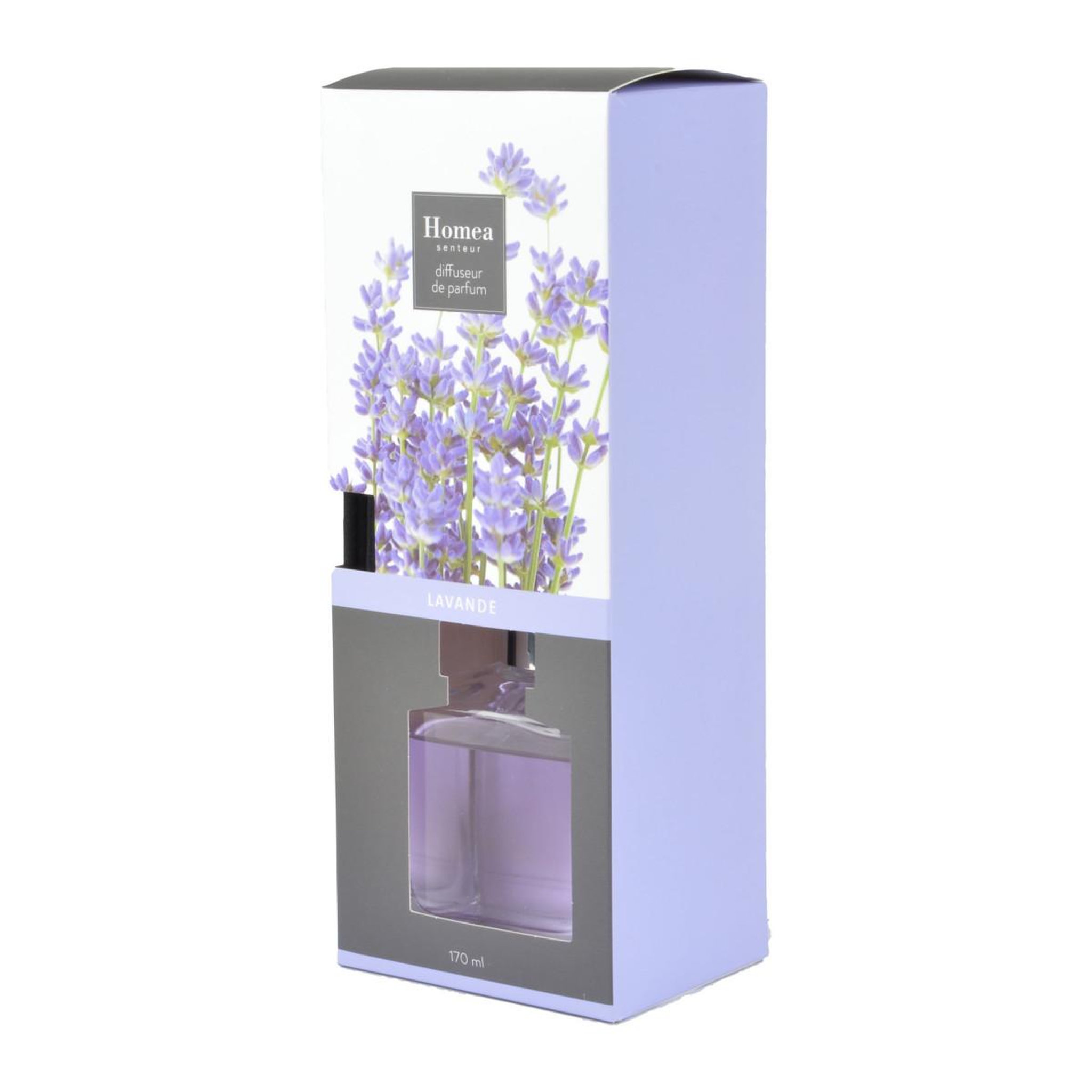 Voir la diapositive 3 : HOMEA Diffuseur de Parfum  Essentiel II  170ml Lavande