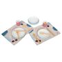 Voir la diapositive 3 : SMALL FOOT Small Foot - Wooden Cutlery Set with Placemats, 15pcs. 12245