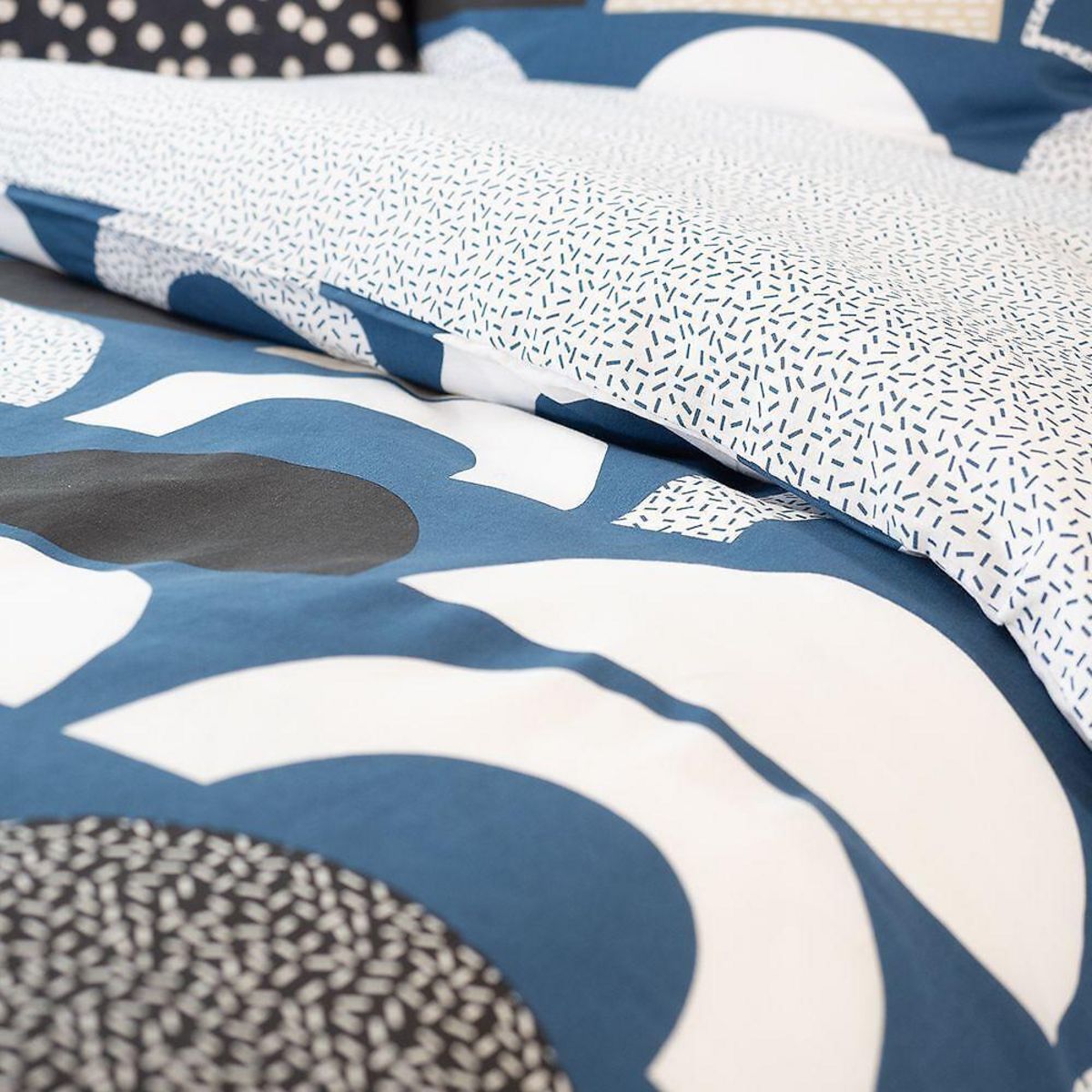 Home collection Parure housse de couette 100% coton 57fils berlioz