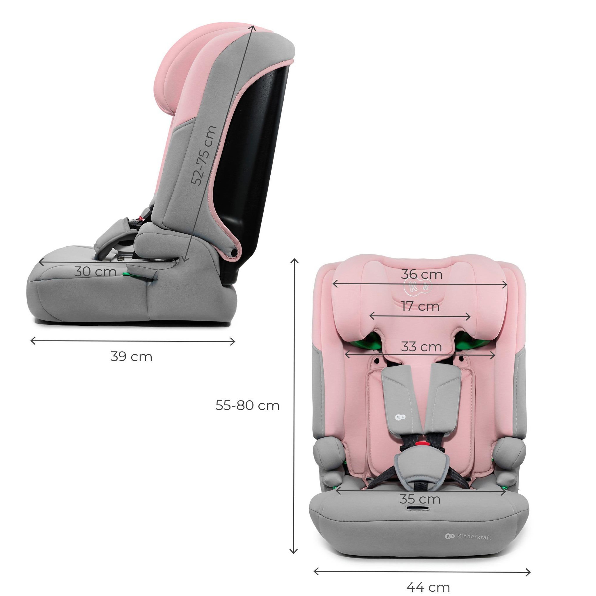 Voir la diapositive 6 : KINDERKRAFT Siège auto 3-en-1 universelle