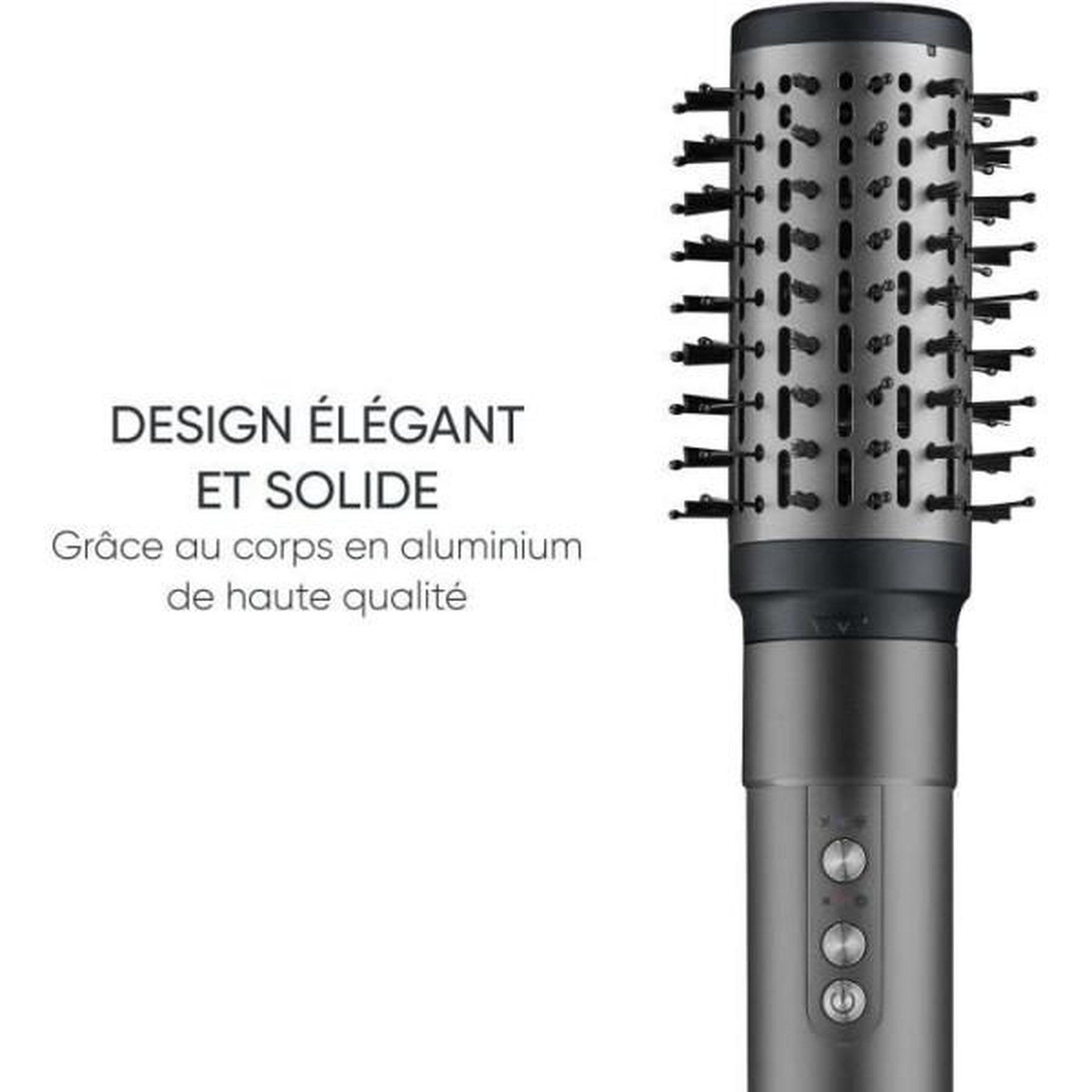 Voir la diapositive 3 : SEVERIN Brosse soufflante 1500w gris - WL0683