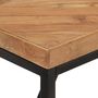 Voir la diapositive 5 : VIDAXL Table a dîner 180x90x76 cm Bois massif d'acacia et de manguier
