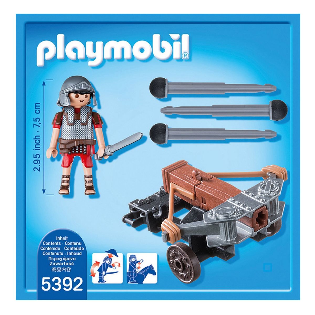 PLAYMOBIL 5392 Légionnaire romain avec baliste 