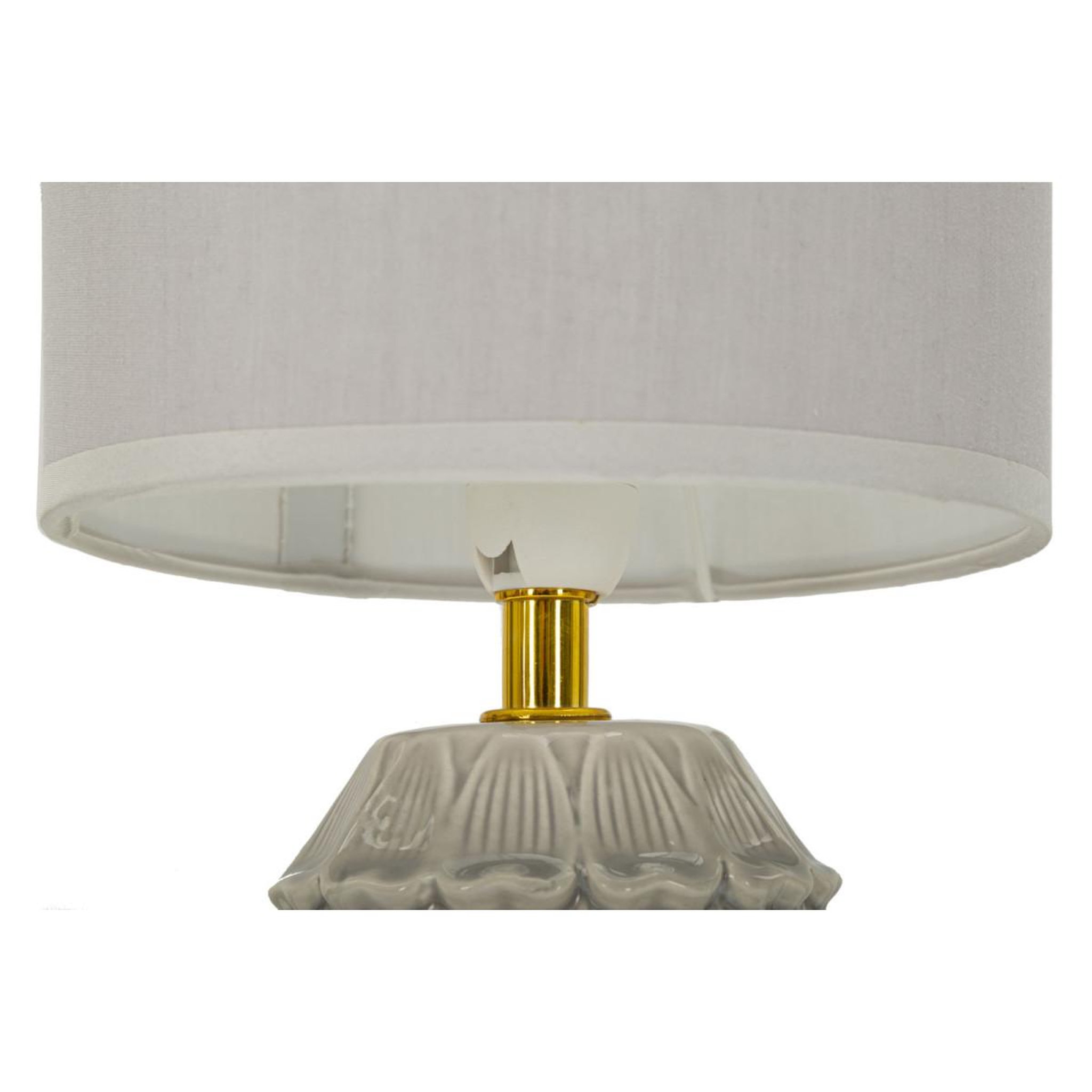 Voir la diapositive 3 : Paris Prix Lampe à poser en céramique  pigny  30cm crème