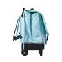 Voir la diapositive 7 : AUCHAN Cartable à roulettes 41 cm CM1/CM2 bleu Tropical Move