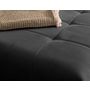 Voir la diapositive 6 : BEST MOBILIER Petra - canapé d'angle réversible - convertible avec coffre - 4 places - en velours