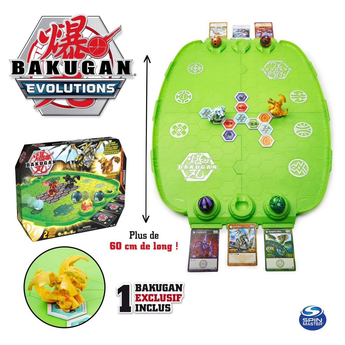 SPIN MASTER Arène de combat Evo Battle Saison 4 - Bakugan