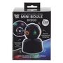 Voir la diapositive 2 : Paris Prix Mini Boule Disco Led  Rotative  11cm Noir