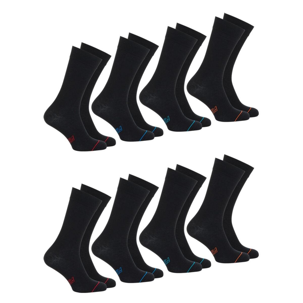 Chaussette Homme Sport Douces - Lot de 6 - Chaussettes Hautes