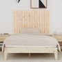 Voir la diapositive 3 : VIDAXL Tete de lit murale 140x3x90 cm Bois massif de pin