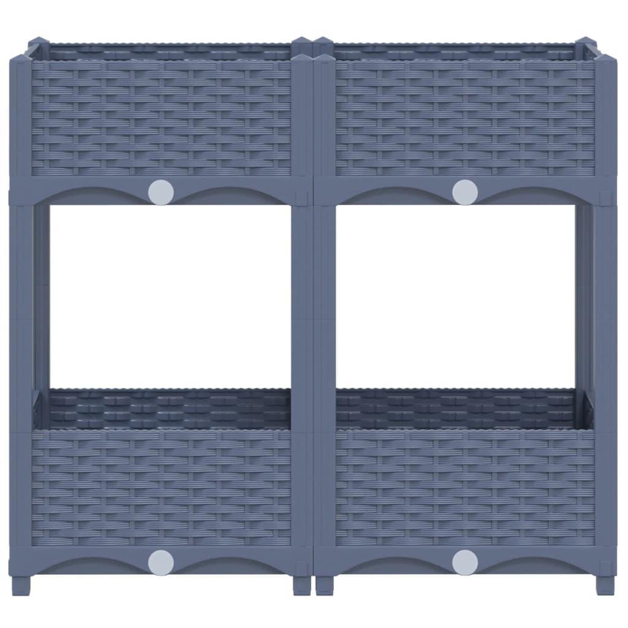 Voir la diapositive 3 : VIDAXL Lit sureleve 80x40x71 cm Polypropylene