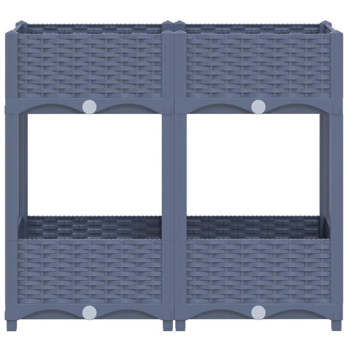 VIDAXL Lit sureleve 80x40x71 cm Polypropylene