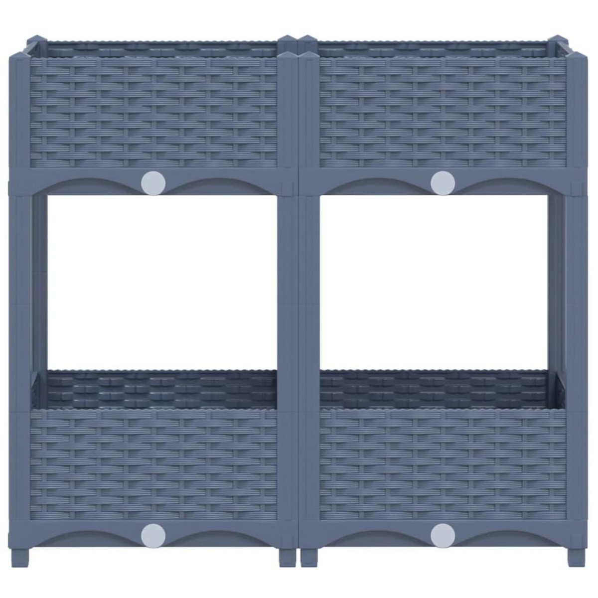 VIDAXL Lit sureleve 80x40x71 cm Polypropylene