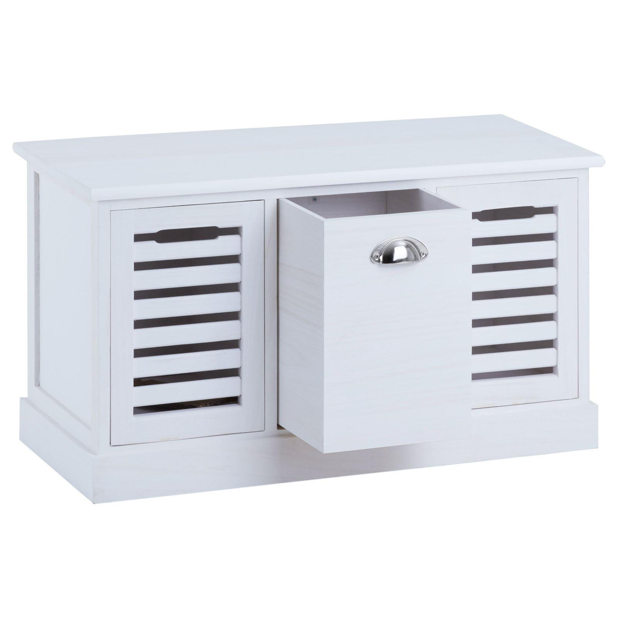 Voir la diapositive 4 : IDIMEX Banc de rangement trient, 3 caisses