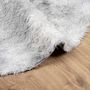 Voir la diapositive 5 : VIDAXL Tapis Shaggy a poils longs NAVARRA gris clair 160x160 cm