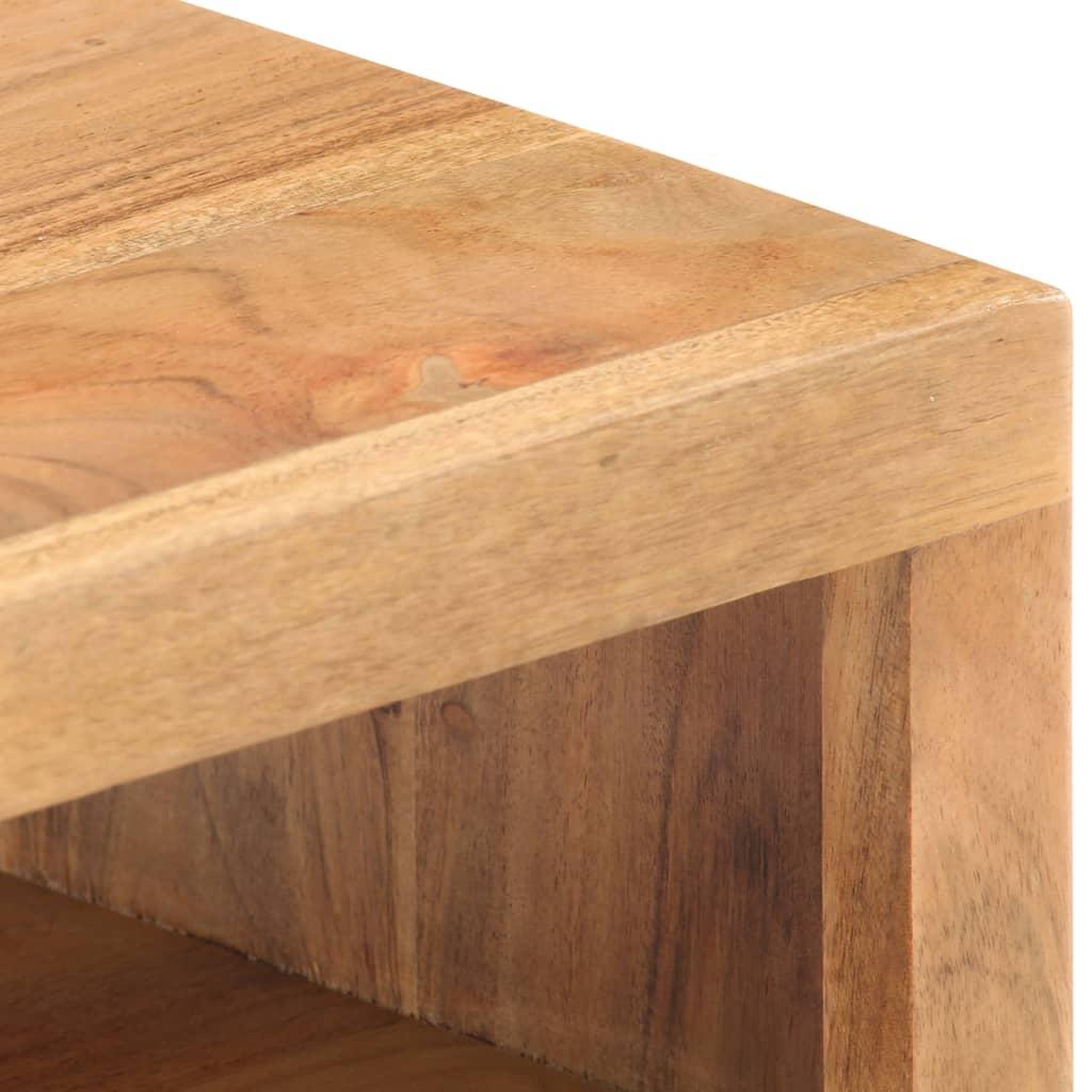 Voir la diapositive 5 : VIDAXL Table basse 90x45x40 cm bois d'acacia massif