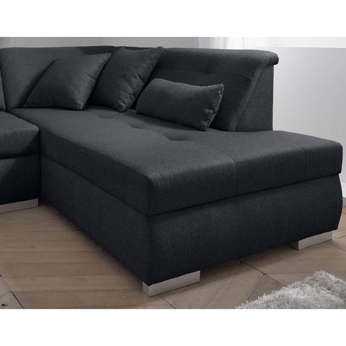 LISA DESIGN Vermont - canapé panoramique d'angle droit - 7 places - xxl