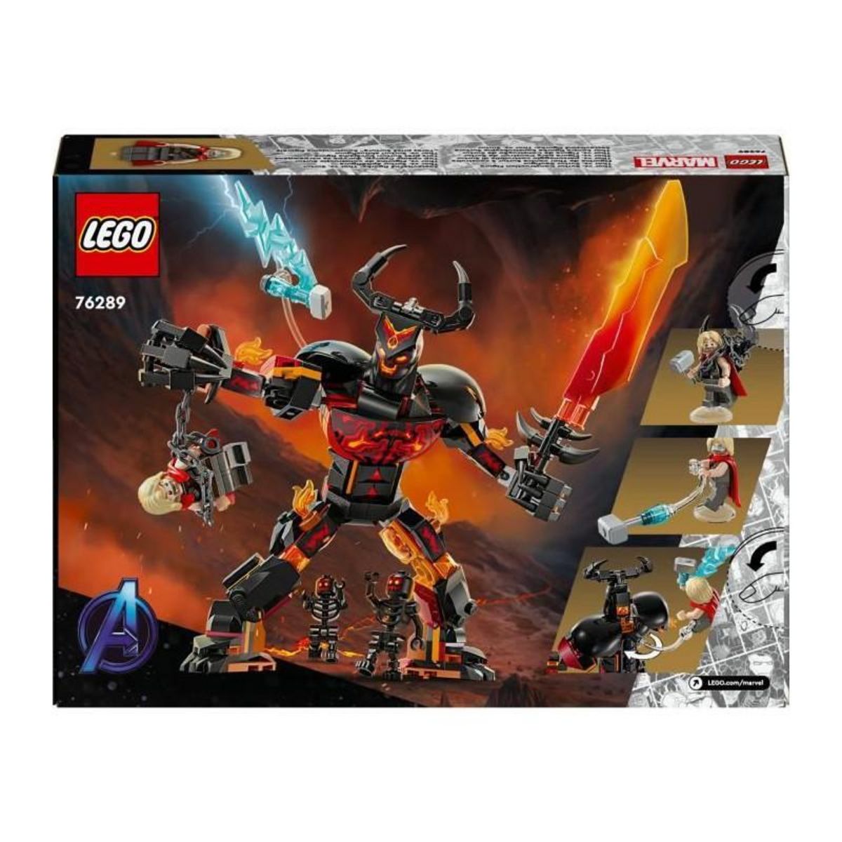 LEGO Jeu de construction LEGO Thor contre Surtur
