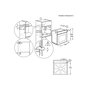 Voir la diapositive 5 : ELECTROLUX Four intégrable 72l 60cm catalyse noir - EOD3C04K