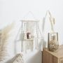 Voir la diapositive 4 : Paris Prix Étagère Murale Déco  Boho  50cm Beige