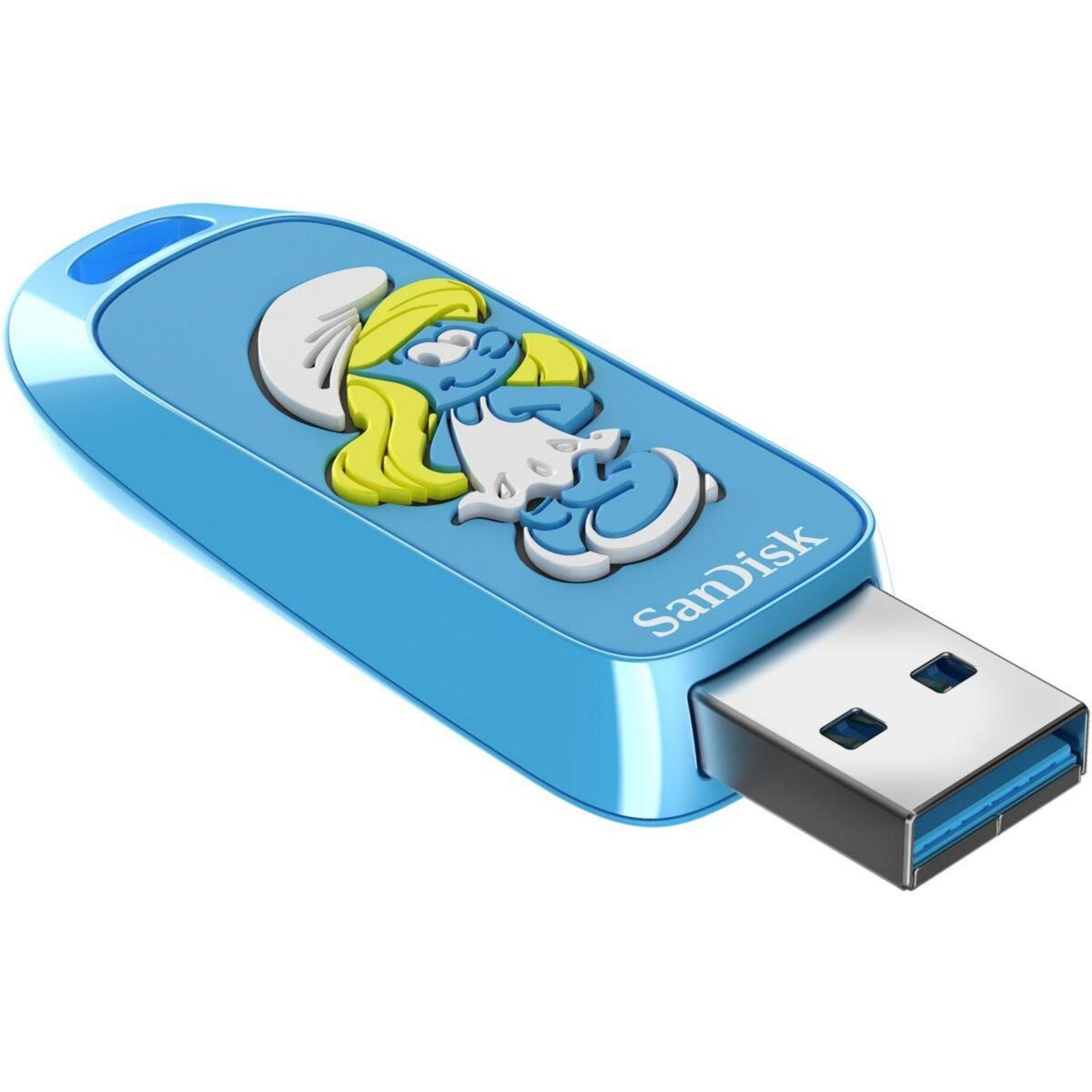 SANDISK Clé USB 256Go 3.2 Edition Schtroumpfette